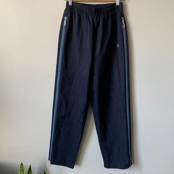 Champion Vintage 90's Track Pants Zipped Logo - Picture 9 of 10